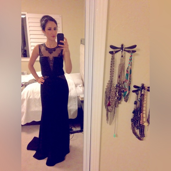 BCBG black Sachie Evening Gown - Picture 11 of 14